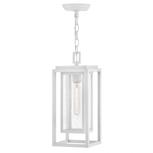Clearwater Coastal Outdoor Pendant - Textured White
