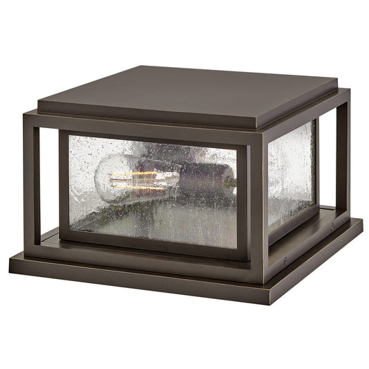 Clearwater Coastal Outdoor Pier Mount - Small - Oil Rubbed Bronze - Low Voltage (12v)