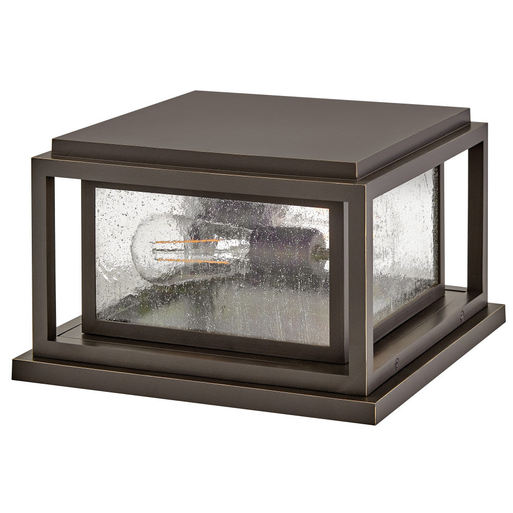 Clearwater Coastal Outdoor Pier Mount - Small - Oil Rubbed Bronze - Low Voltage (12v)