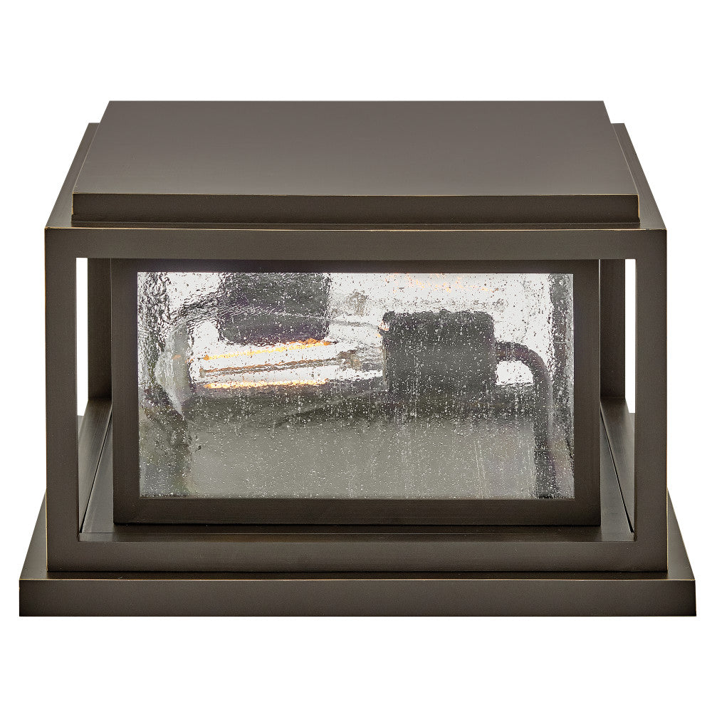 Clearwater Coastal Outdoor Pier Mount - Small - Oil Rubbed Bronze - Low Voltage (12v)