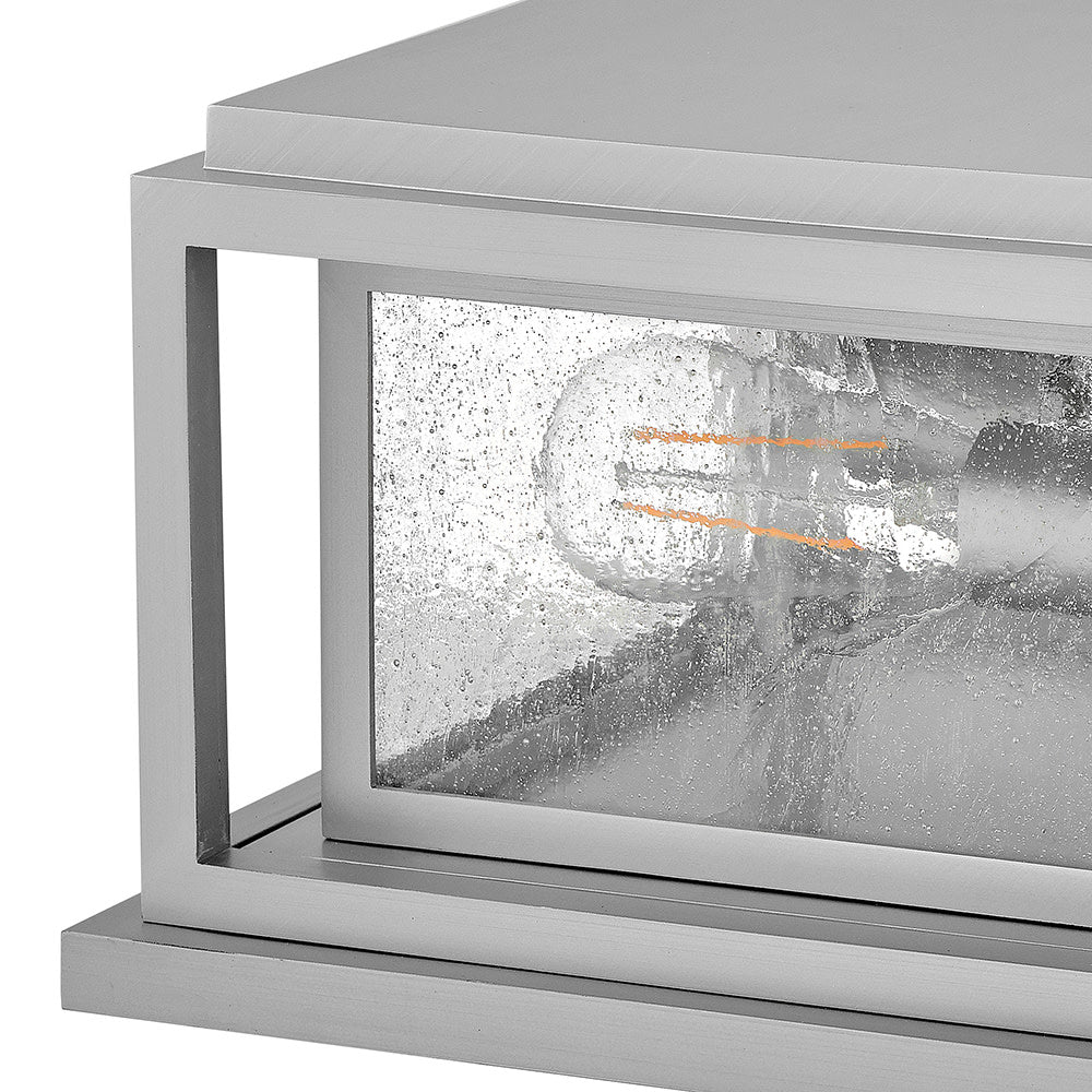 Clearwater Coastal Outdoor Pier Mount - Small - Satin Nickel - Low Voltage (12v)