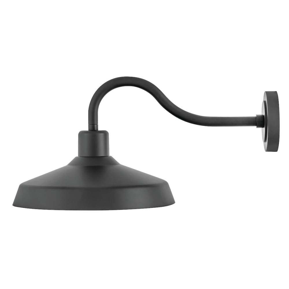 Galveston Composite Wall Lantern  - Medium - Black