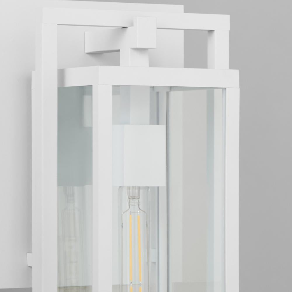 Arlo 14.5" Composite Wall Lantern - White