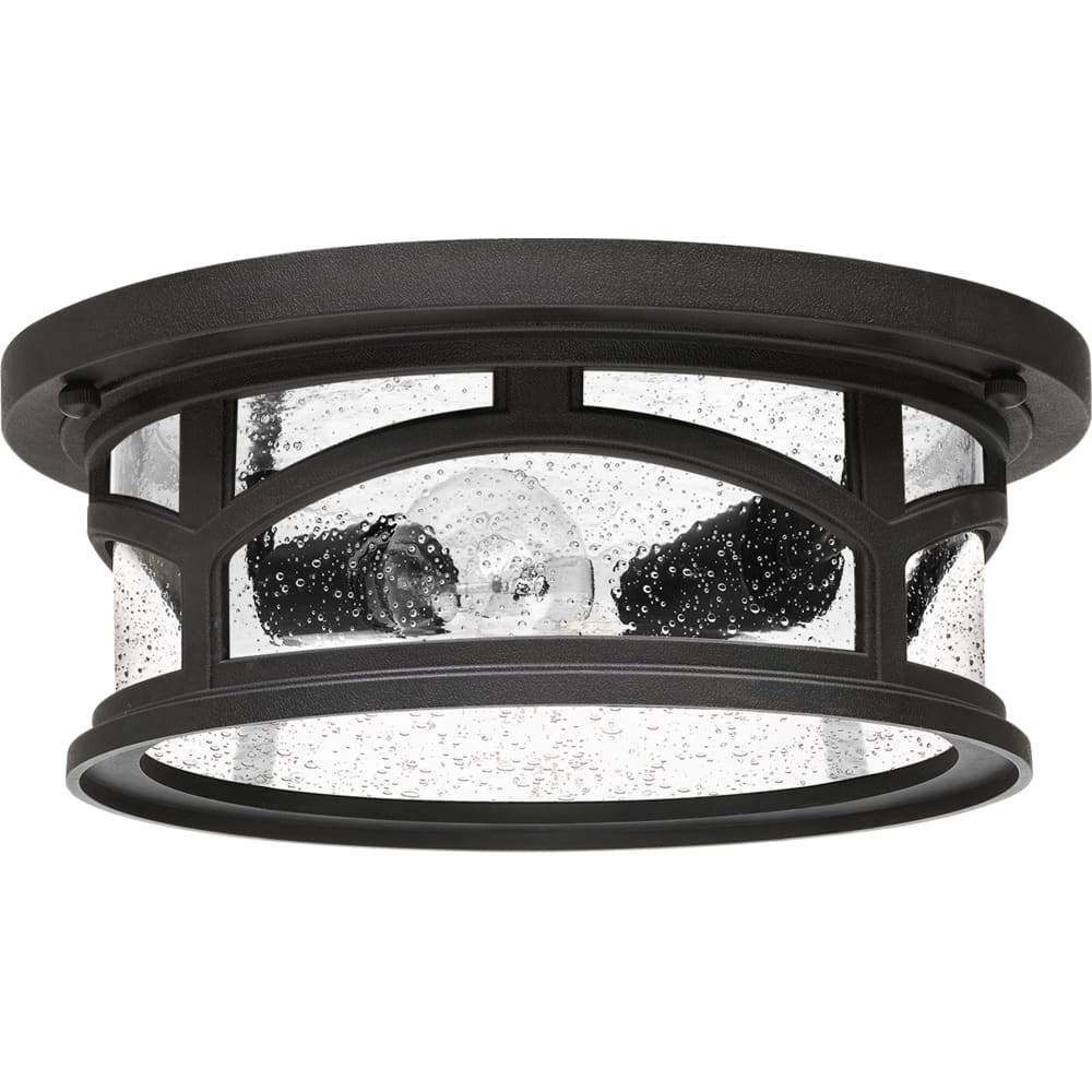 Marblehead Coastal Outdoor Flush Mount - Black