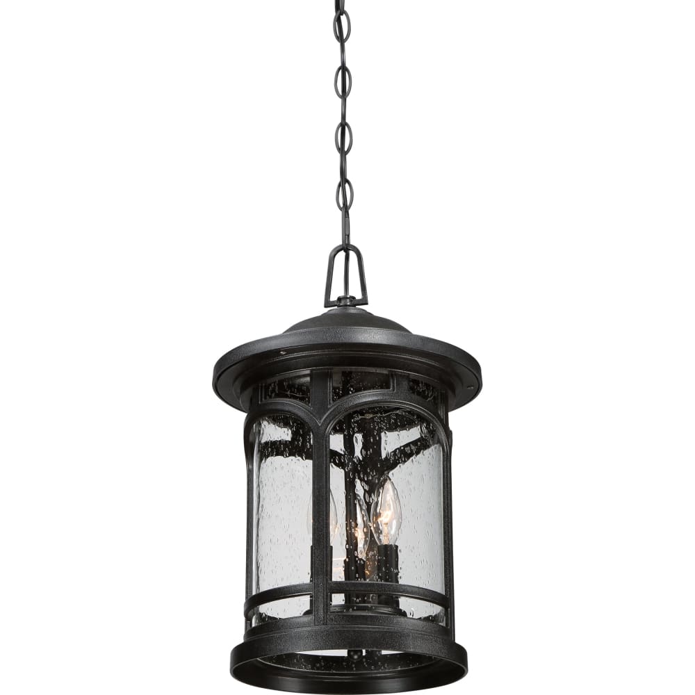 Marblehead Coastal Outdoor Pendant - Black